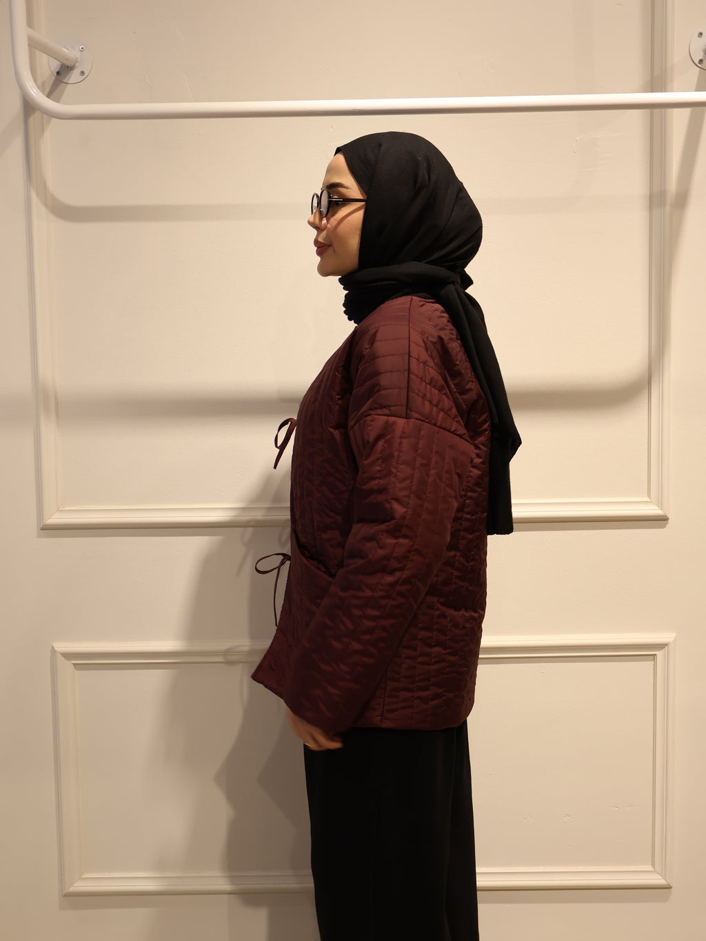 Kapitone Bağlamalı Mont