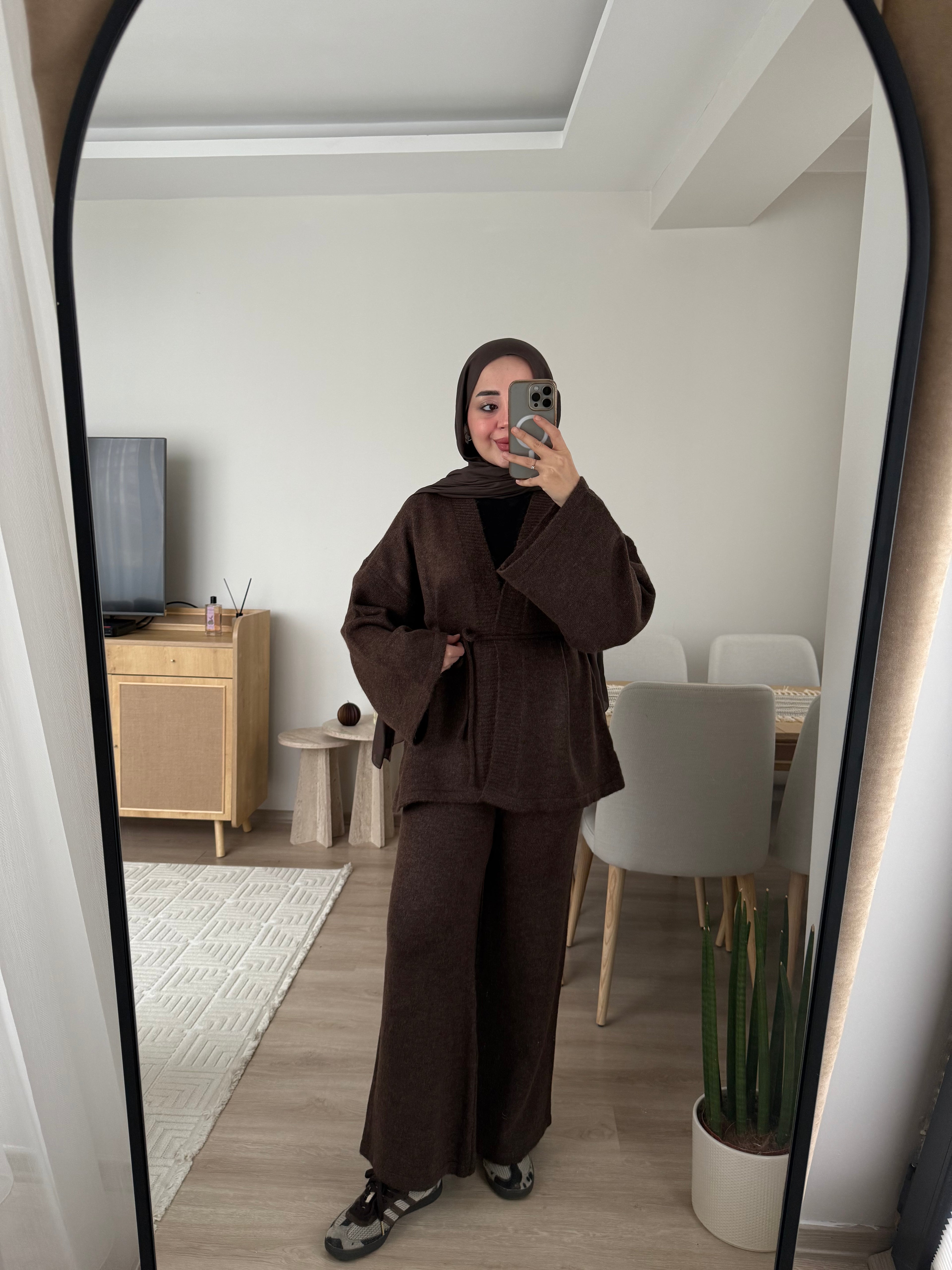 Bağlamalı Triko Takım