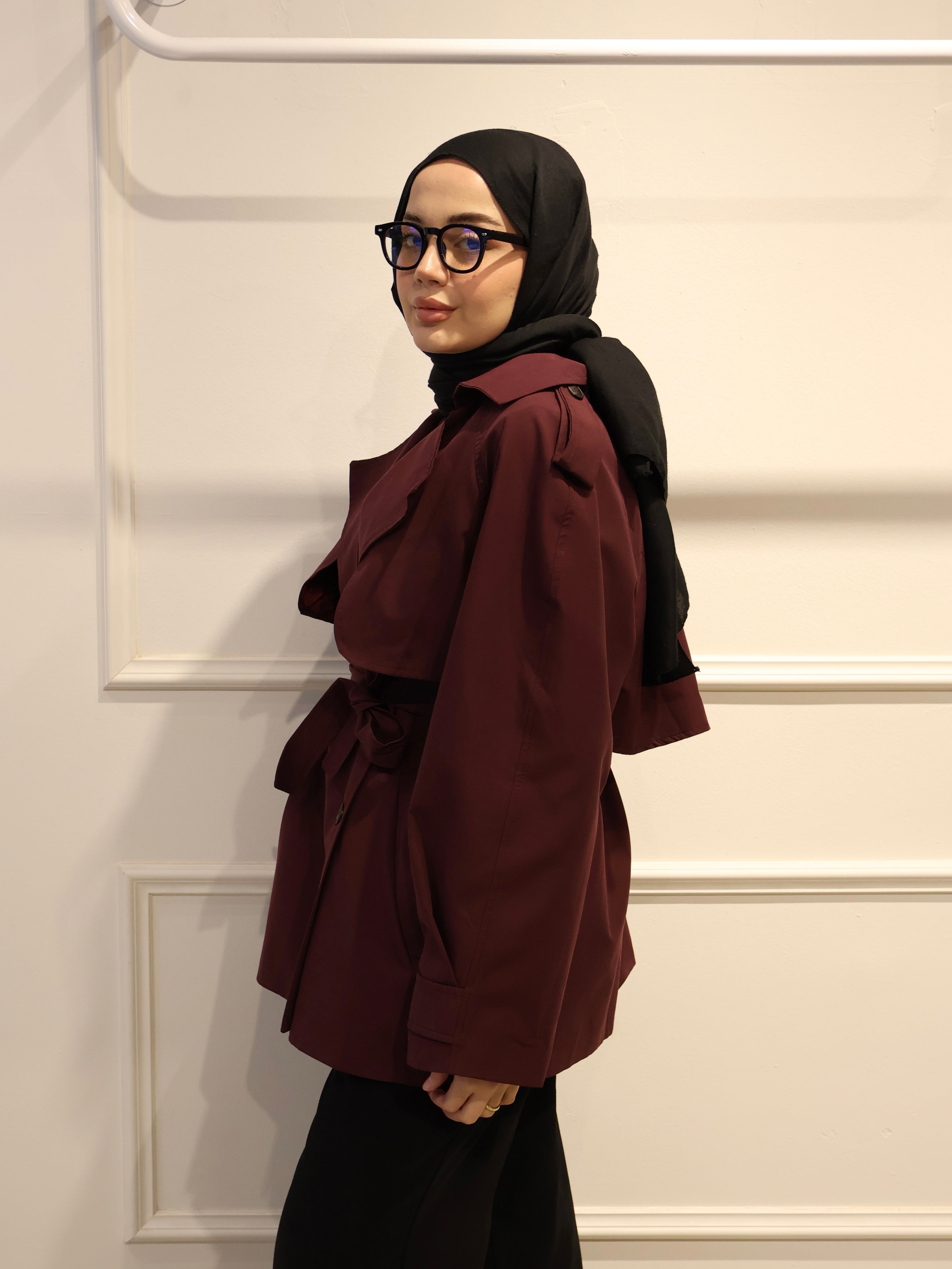 Premium Kısa Trençkot